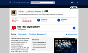 Orban-loudness-meter.software.informer.com thumbnail