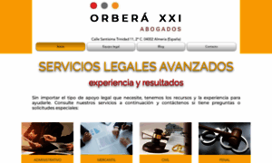 Orbera21abogados.com thumbnail