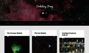 Orbitingfrog.com thumbnail