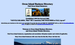 Orcasislanddirectory.com thumbnail