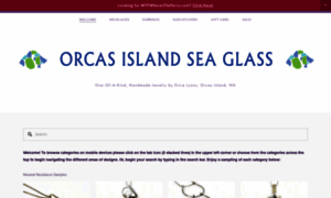 Orcasislandseaglass.com thumbnail