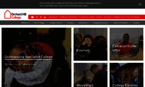 Orchardhill.ac.uk thumbnail