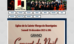 Orchestre-hainaut-picardie.be thumbnail