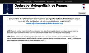 Orchestremetropolitainderennes.org thumbnail