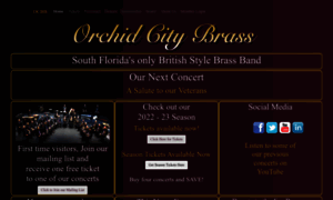 Orchidcitybrass.org thumbnail