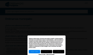 Ordenanzas-municipales.com thumbnail