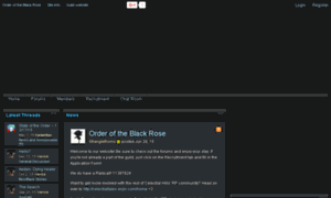 Order-of-the-black-rose.enjin.com thumbnail