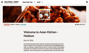 Order.asiankitchenwi.com thumbnail