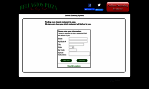 Order.bellagiospizza.com thumbnail