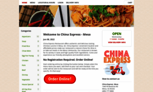 Order.chinaexpressmesa.com thumbnail