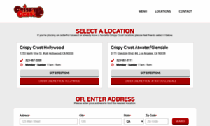 Order.crispycrust.com thumbnail