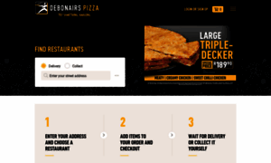 Order.debonairspizza.co.za thumbnail
