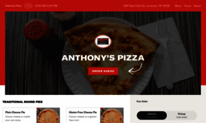 Orderanthonyspizza.com thumbnail