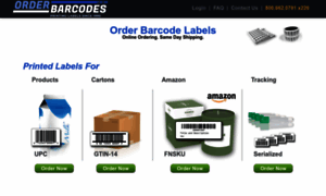 Orderbarcodelabels.com thumbnail