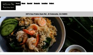 Ordercaliforniathairestaurant.com thumbnail