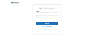 Ordercloudserver.zendesk.com thumbnail