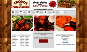 Ordercrownfriedchickenbrny.com thumbnail