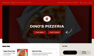 Orderdinospizzeria.com thumbnail