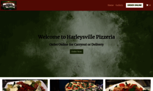 Orderharleysvillepizzeria.com thumbnail