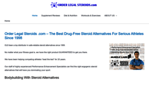 Orderlegalsteroids.com thumbnail