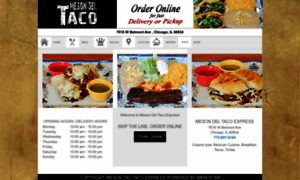 Ordermesondeltacoexpress.com thumbnail