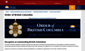 Orderofbc.gov.bc.ca thumbnail