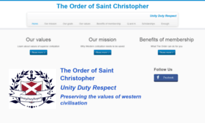 Orderofsaintchristopher.org thumbnail