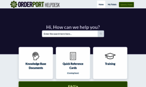 Orderport.freshdesk.com thumbnail