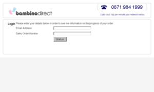 Orders.bambinodirect.co.uk thumbnail