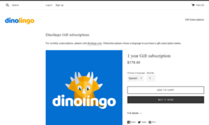 Orders.dinolingo.com thumbnail