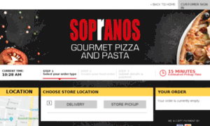 Orders.sopranospizzas.com.au thumbnail