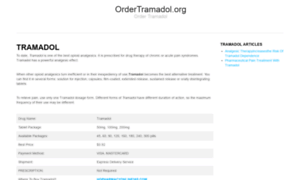 Ordertramadol.org thumbnail