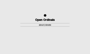 Ordinals.org thumbnail