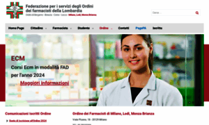 Ordinefarmacistimilano.it thumbnail