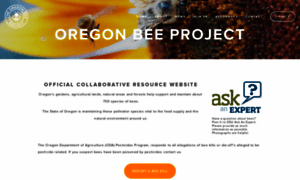 Oregonbeeproject.org thumbnail