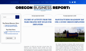 Oregonbusinessreport.com thumbnail