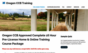 Oregonccbtraining.com thumbnail