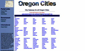 Oregoncities.us thumbnail