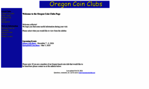 Oregoncoinclubs.org thumbnail