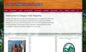 Oregonfishreports.com thumbnail