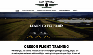 Oregonflightschool.com thumbnail