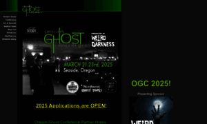 Oregonghostconference.com thumbnail