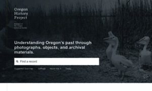 Oregonhistoryproject.org thumbnail