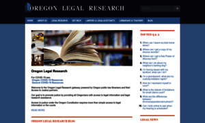 Oregonlegalresearch.com thumbnail