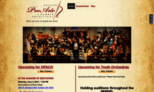 Oregonproarte.org thumbnail