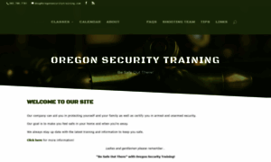 Oregonsecuritytraining.com thumbnail