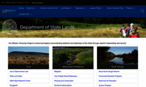 Oregonstatelands.us thumbnail