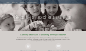 Oregonteachingdegree.com thumbnail