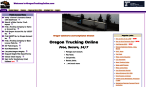 Oregontruckingonline.com thumbnail