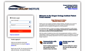 Oregonurology.myezyaccess.com thumbnail